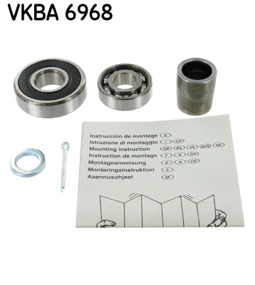 rato guolio komplektas - VKBA 6968 SKF